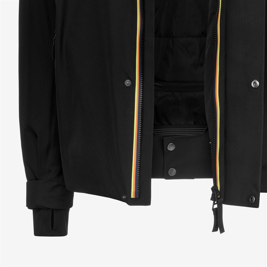 MALAMOT MICROTWILL 2L - Jackets - Mid - MAN - BLACK PURE