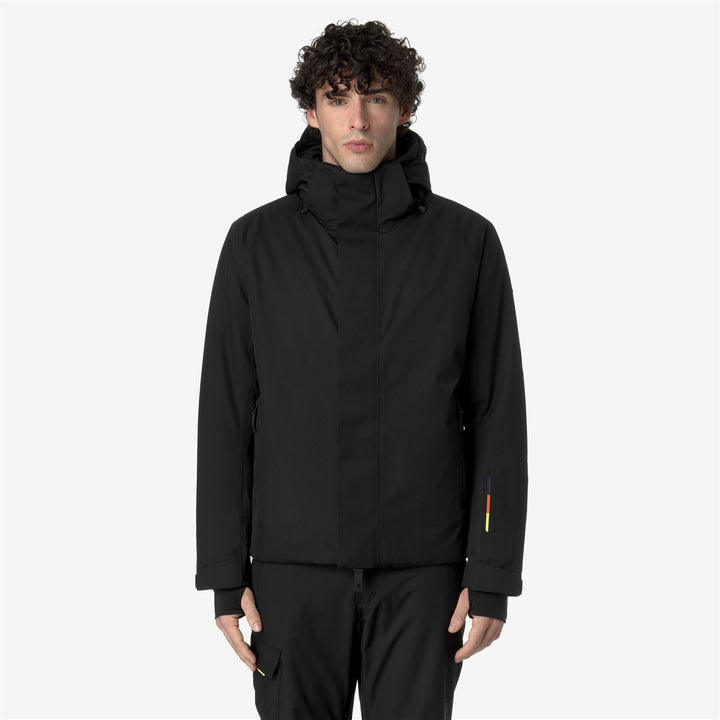 MALAMOT MICROTWILL 2L - Jackets - Mid - MAN - BLACK PURE