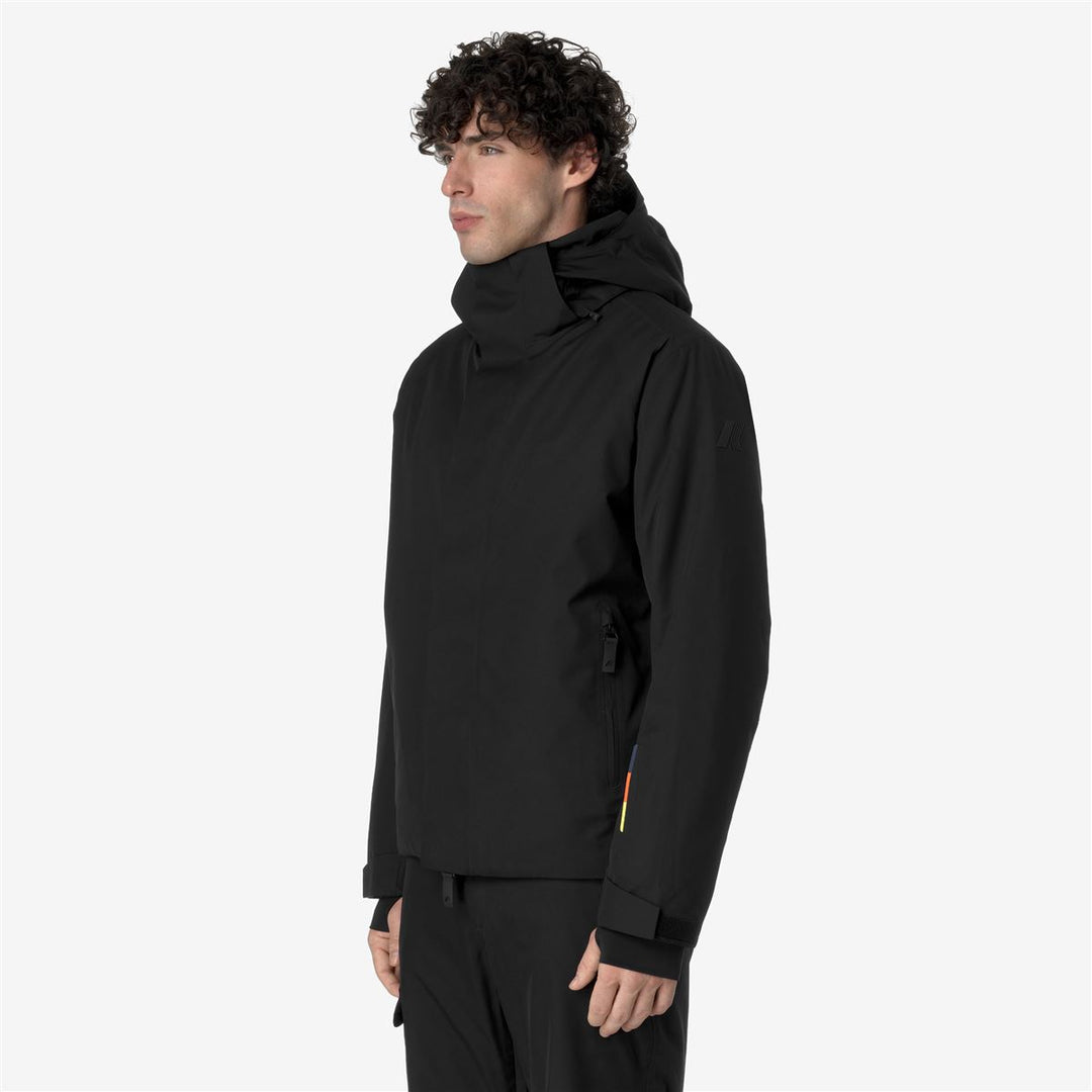 MALAMOT MICROTWILL 2L - Jackets - Mid - MAN - BLACK PURE