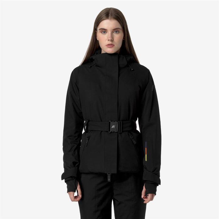 CHEVRIL MICROTWILL 2L - Jackets - Mid - WOMAN - BLACK PURE