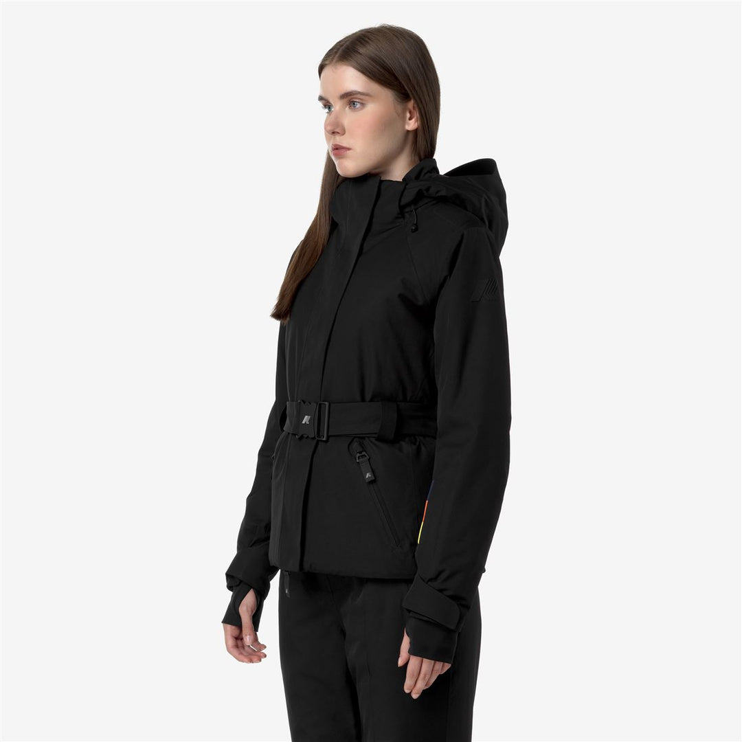 CHEVRIL MICROTWILL 2L - Jackets - Mid - WOMAN - BLACK PURE