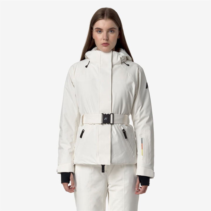 CHEVRIL MICROTWILL 2L - Jackets - Mid - WOMAN - WHITE GARDENIA