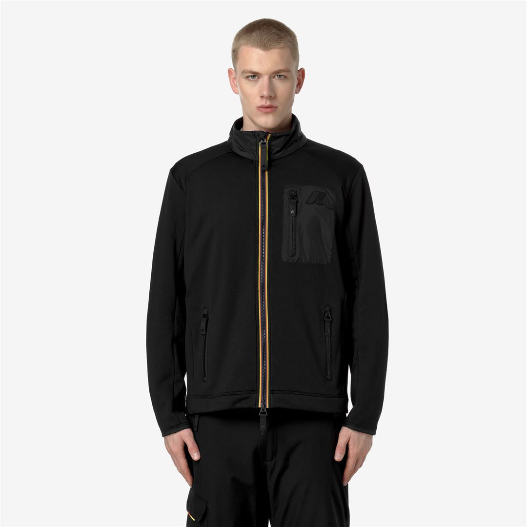 LECREY - Fleece - Jacket - MAN - BLACK PURE