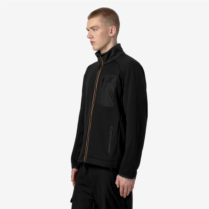 LECREY - Fleece - Jacket - MAN - BLACK PURE