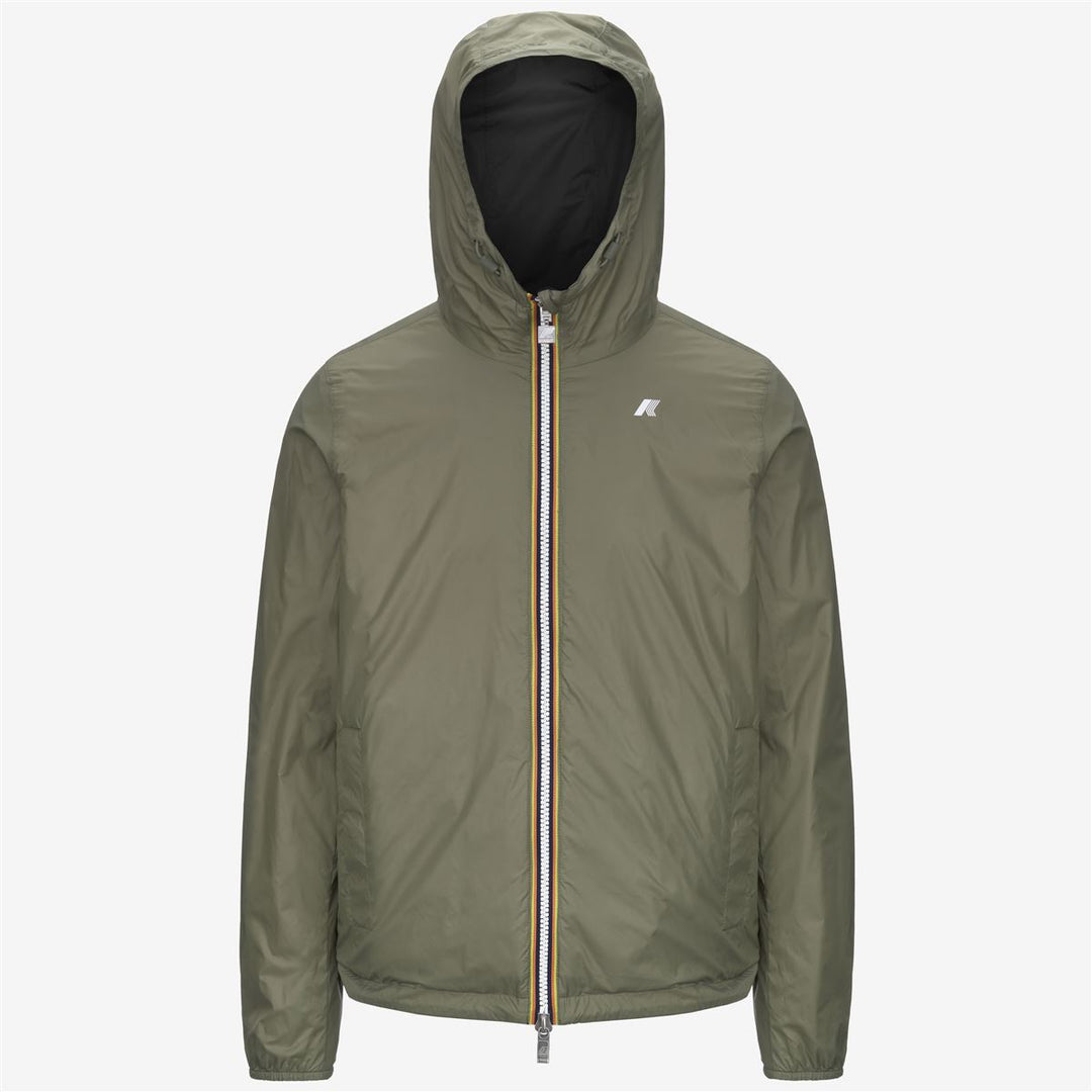 JAKE PLUS.2 REVERSIBLE - Jackets - Short - MAN - BLACK PURE-GREEN LICHEN main