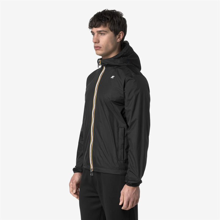 JAKE PLUS.2 REVERSIBLE - Jackets - Short - MAN - BLACK PURE-GREEN LICHEN 5