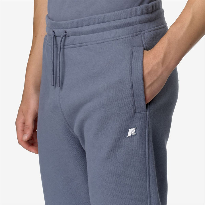 MICKYEL HEAVY FLEECE - Pants - Sport Trousers - MAN - GREY BLUE AVIO