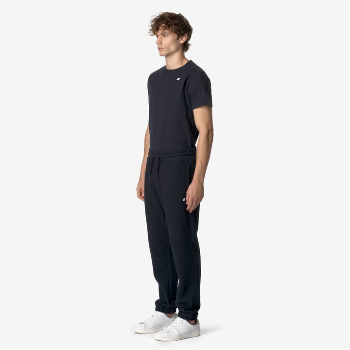 MICKYEL HEAVY FLEECE - Pants - Sport Trousers - MAN - BLUE DEPTH