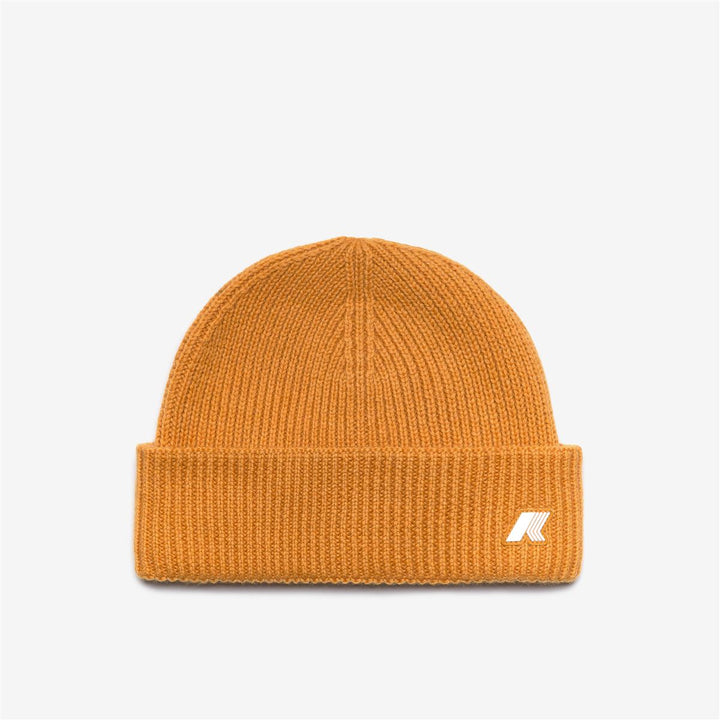 BRICE CARDIGAN STITCH WOOL - Headwear - Hat - UNISEX - YELLOW INCA MELANGE