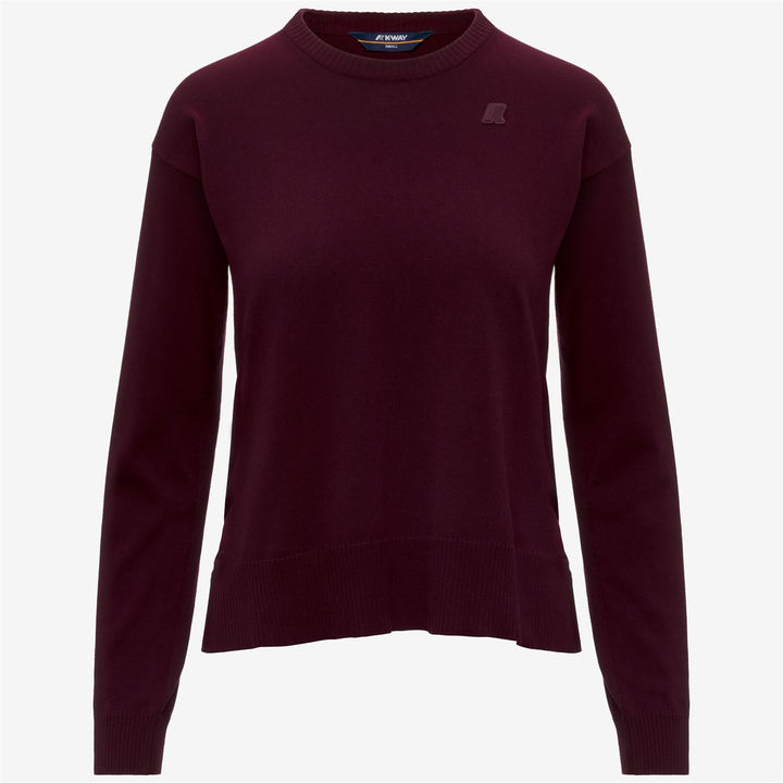 DOMITINE COTTON PS - Tricot - Pull Over - Femme - Violet Burnished 1