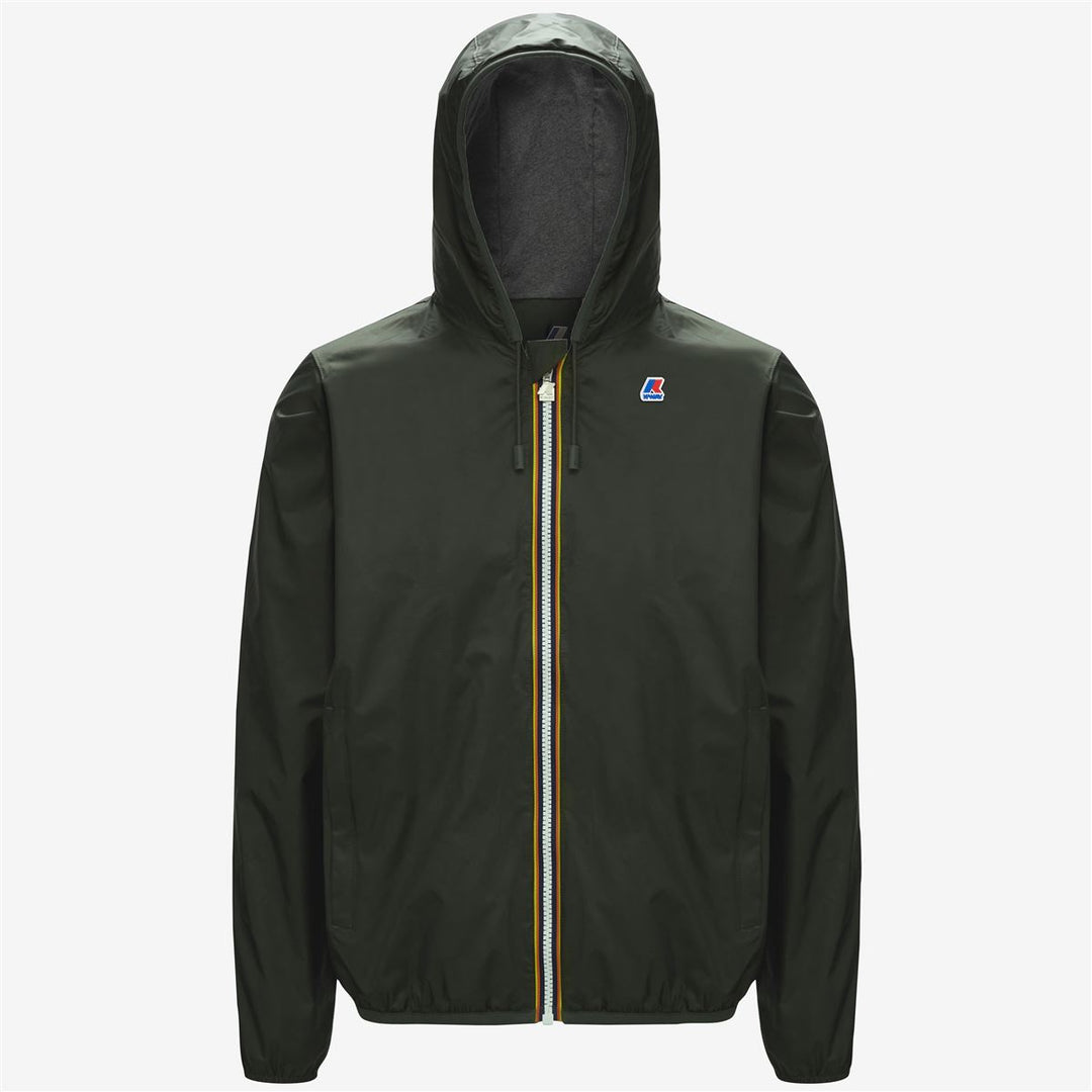 JACQUES NYLON JERSEY - Jackets - Short - MAN - GREEN BLACKISH 01