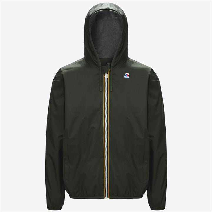 JACQUES NYLON JERSEY - Jackets - Short - MAN - GREEN BLACKISH 1