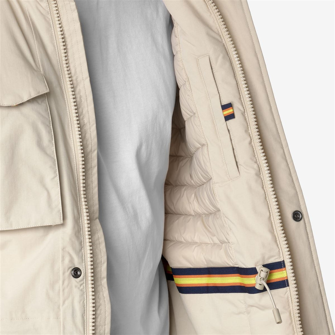 MANPHY WARM OTTOMAN - Jackets - Mid - MAN - BEIGE GREY