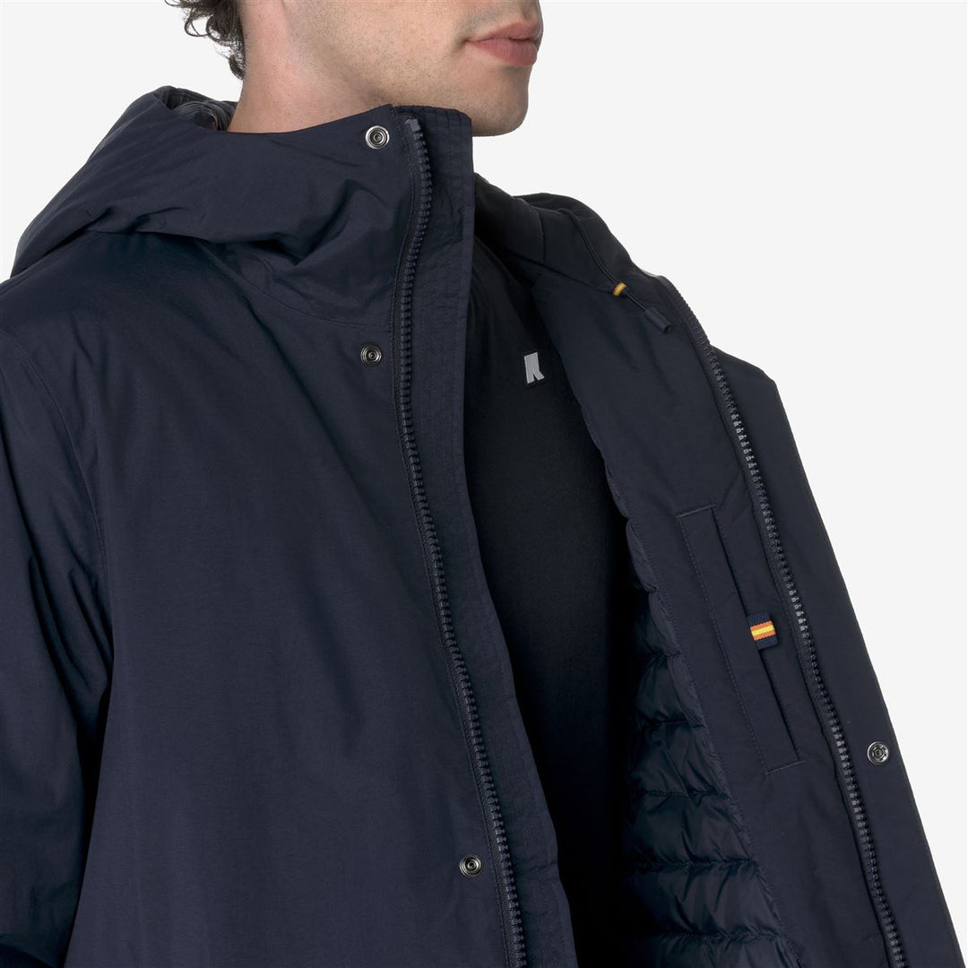 THOMAS WARM OTTOMAN - Jackets - Long - MAN - BLUE DEPTH