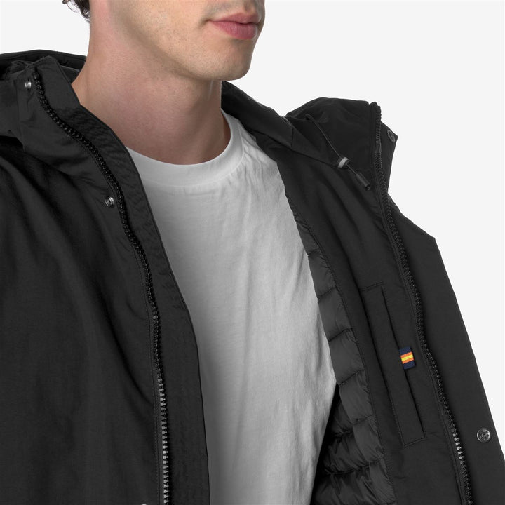 THOMAS WARM OTTOMAN - Jackets - Long - MAN - BLACK PURE