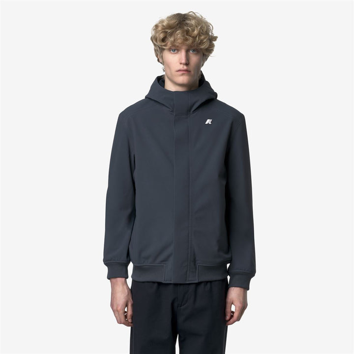 JOACHIM BONDED - Jackets - Short - MAN - Blue Airforce-Blue Depth 2