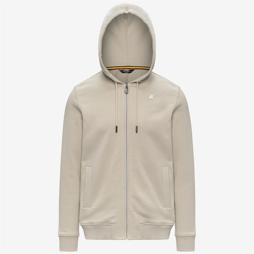 ANTHONY FRENCH TERRY - Polaire - Veste - Homme - BEIGE LT 01