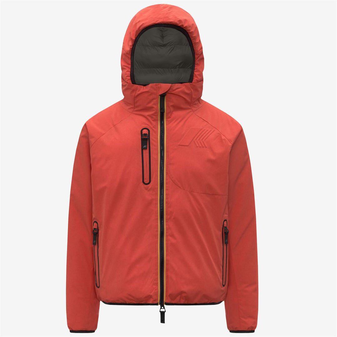 PARPAILLON - Jackets - Mid - MAN - Orange Micro Grid 01