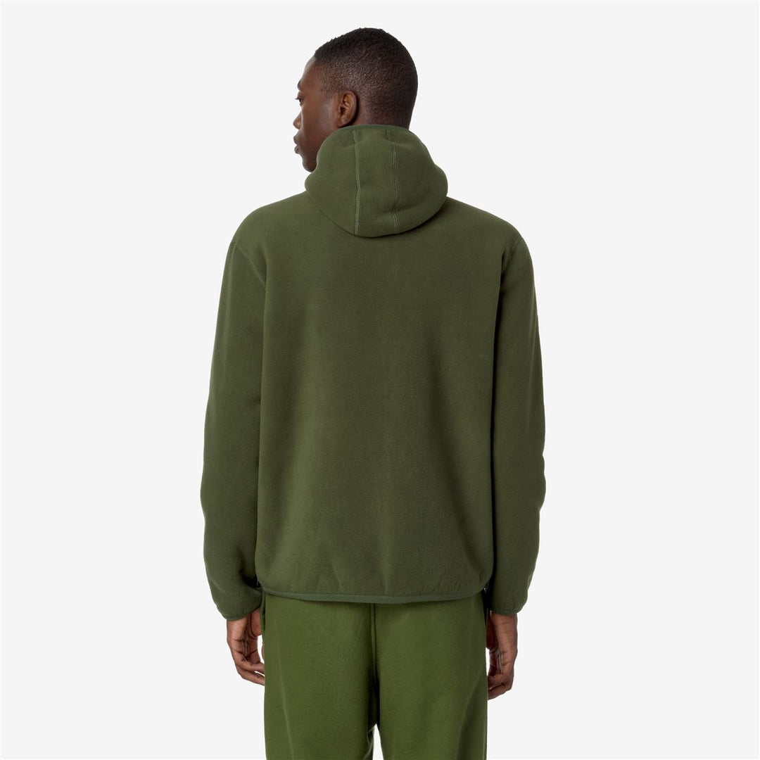 JACK SHERPA POLAR REVERSIBLE - Fleece - Jacket - MAN - GREEN C-GREEN C