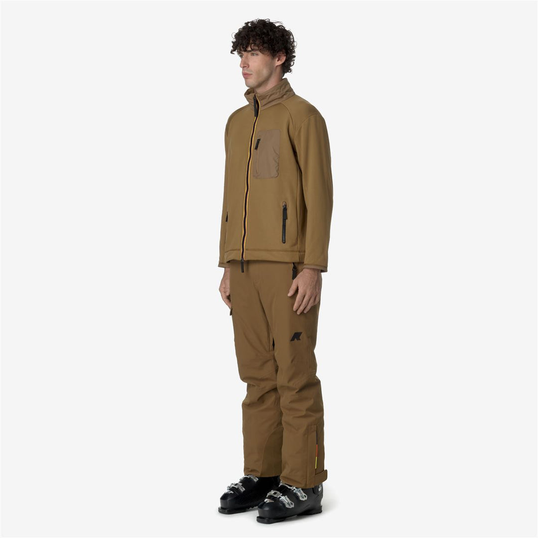 AVRIEUX MICROTWILL 2L - Pants - Sport Trousers - MAN - BROWN CORDA