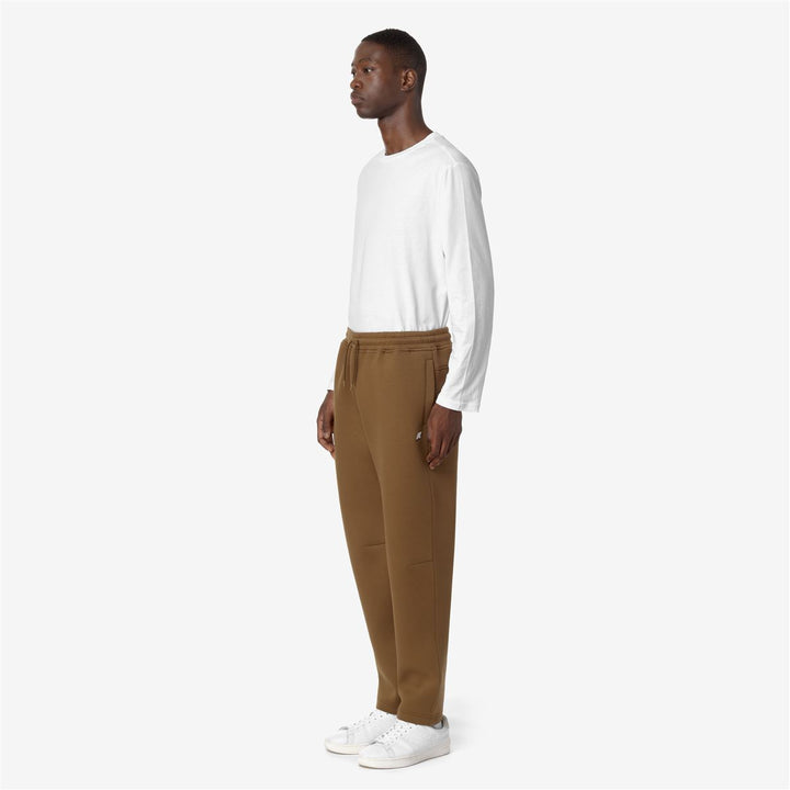 MICKA SPACER - Pants - Sport Trousers - MAN - BROWN CORDA