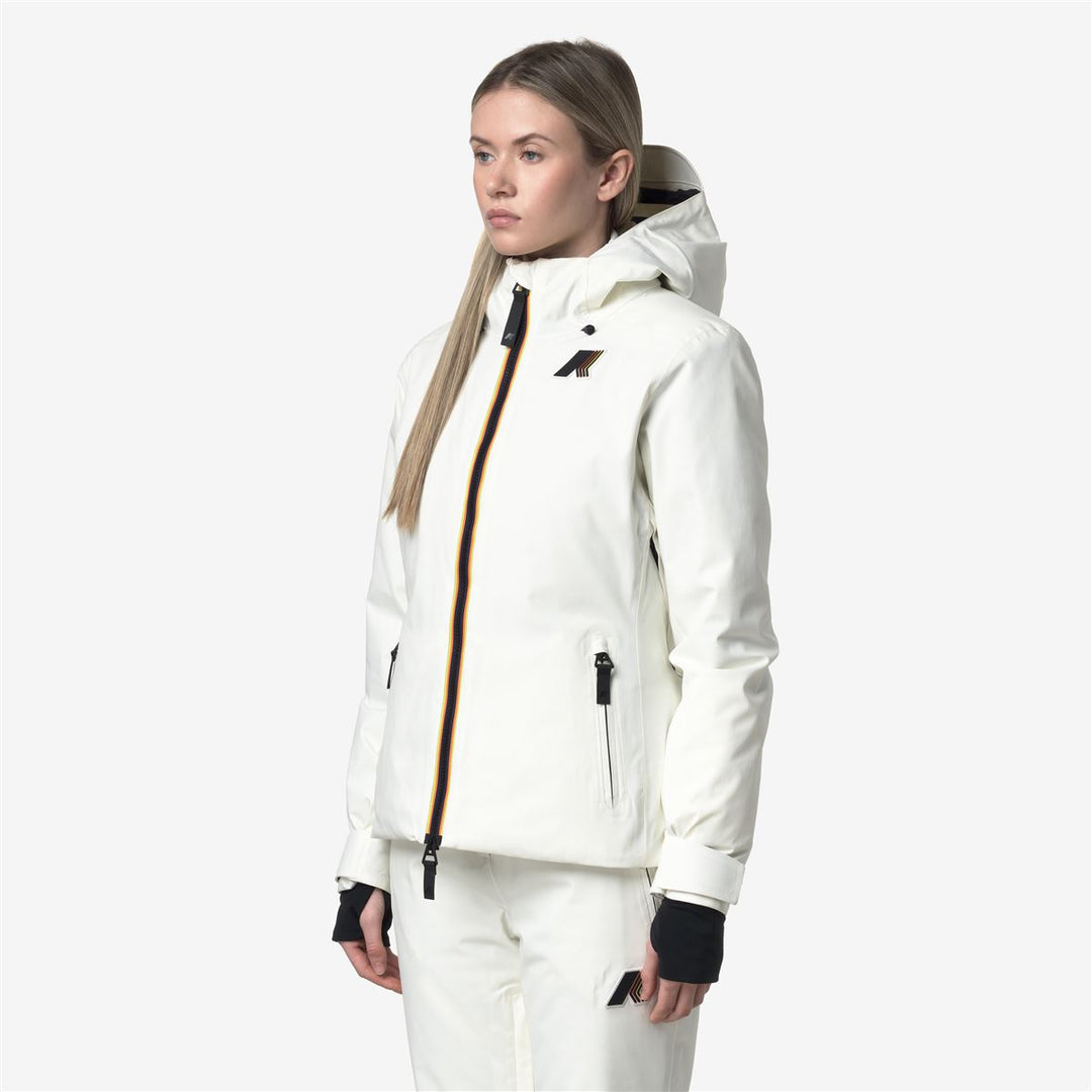 LABRESSE 2L TWILL - Jackets - Mid - WOMAN - White Gardenia main