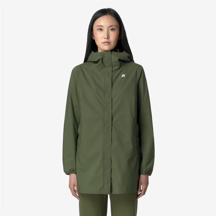 SOPHIE STRETCH DOT - Jackets - Mid - WOMAN - GREEN CYPRESS