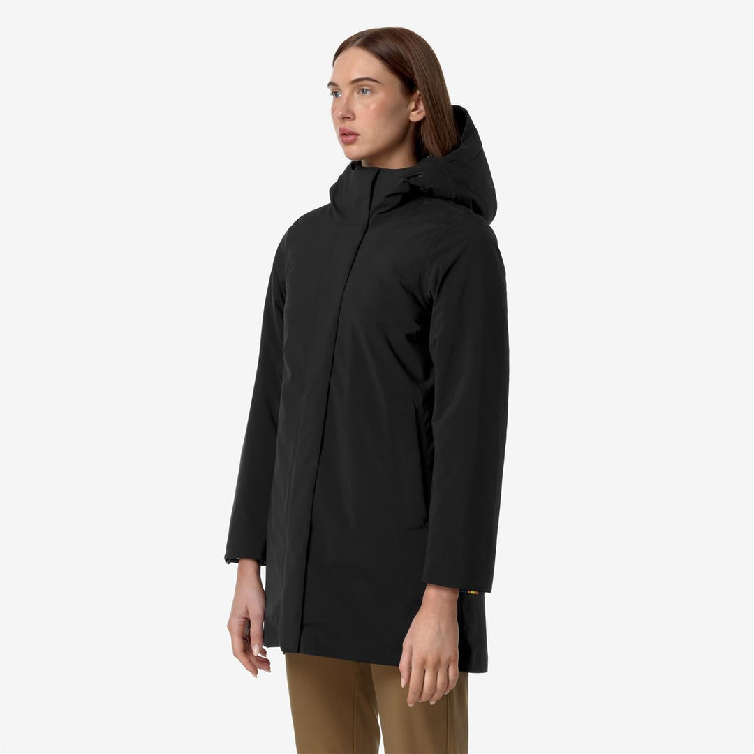 MATHIEL BONDED PADDED - Jackets - 3/4 LENGTH - WOMAN - BLACK PURE