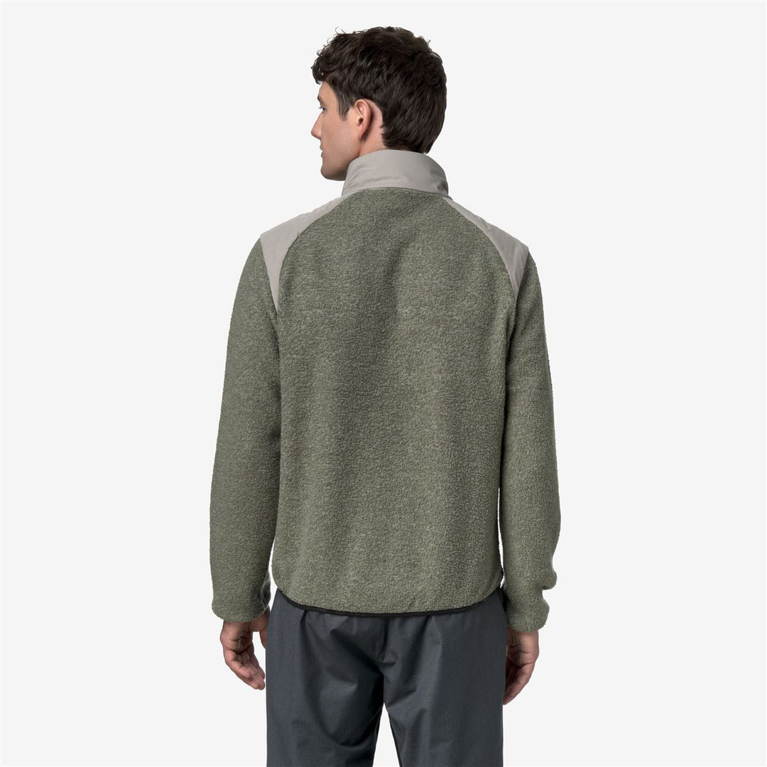BORNES W POLAR - Fleece - Jacket - MAN - Green Oak main
