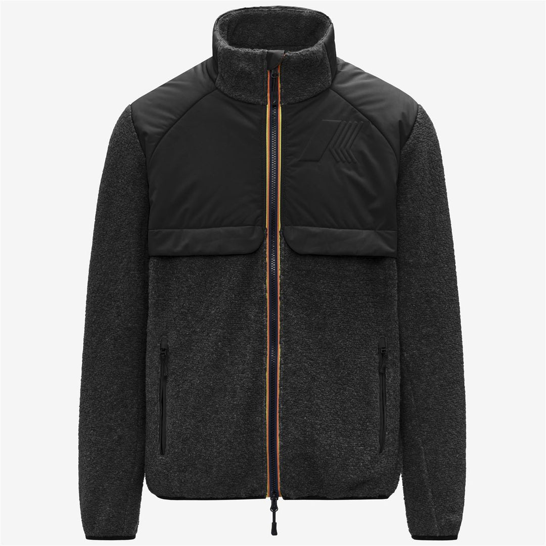 BORNES W POLAR - Fleece - Jacket - MAN - Black Pure 01