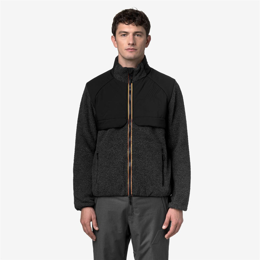 BORNES W POLAR - Fleece - Jacket - MAN - Black Pure main