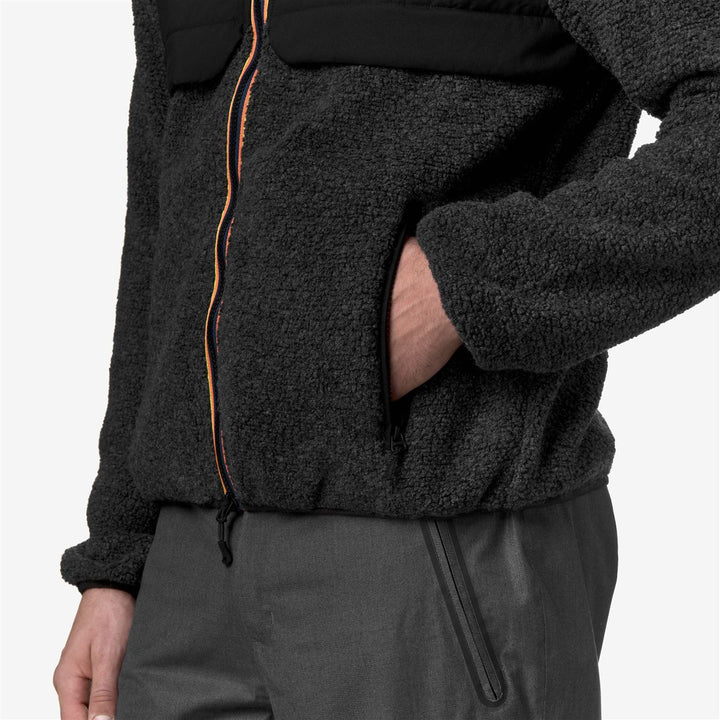 BORNES W POLAR - Fleece - Jacket - MAN - Black Pure 4