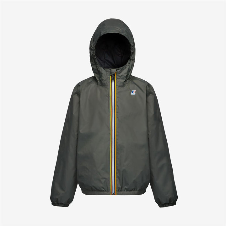 P. LE VRAI 4.0 CLAUDE WARM - Jackets - Mid - KID UNISEX - GREEN BLACKISH