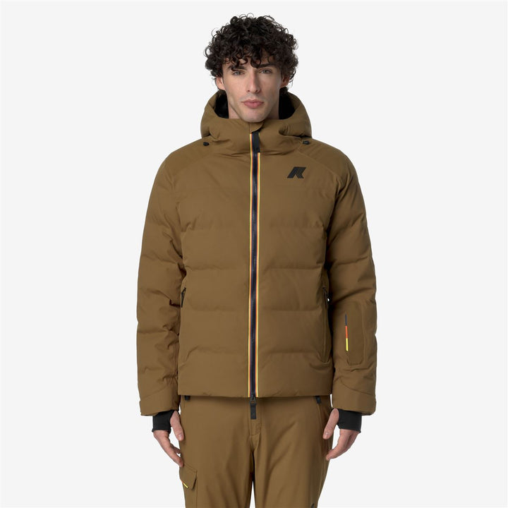 MERIBEL - Jackets - Mid - MAN - BROWN CORDA