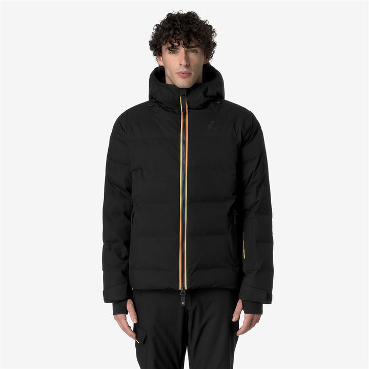 MERIBEL - Jackets - Mid - MAN - BLACK PURE