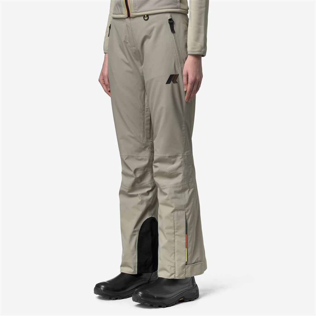 LEROS 2L FANCY - Pants - Sport Trousers - WOMAN - Green Oak main