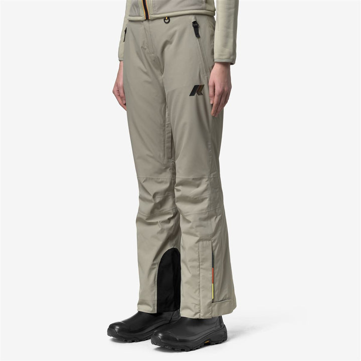 LEROS 2L FANCY - Pants - Sport Trousers - WOMAN - Green Oak 3