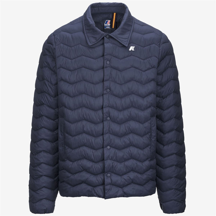 BRUNO QUILTED WARM - Jackets - Short - MAN - BLUE DEPTH