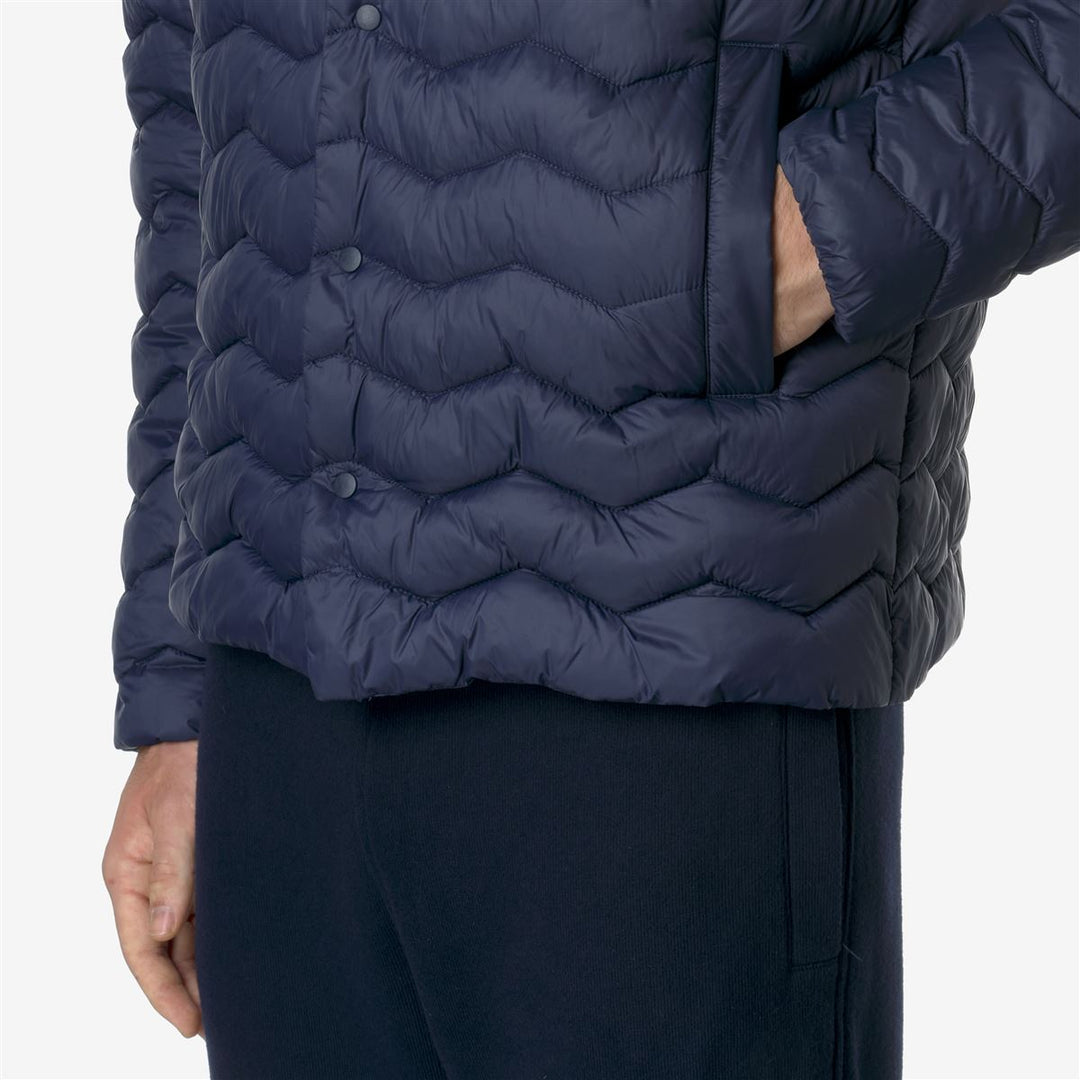 BRUNO QUILTED WARM - Jackets - Short - MAN - BLUE DEPTH