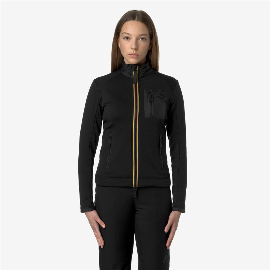 MARNAZ - Fleece - Jacket - WOMAN - BLACK PURE