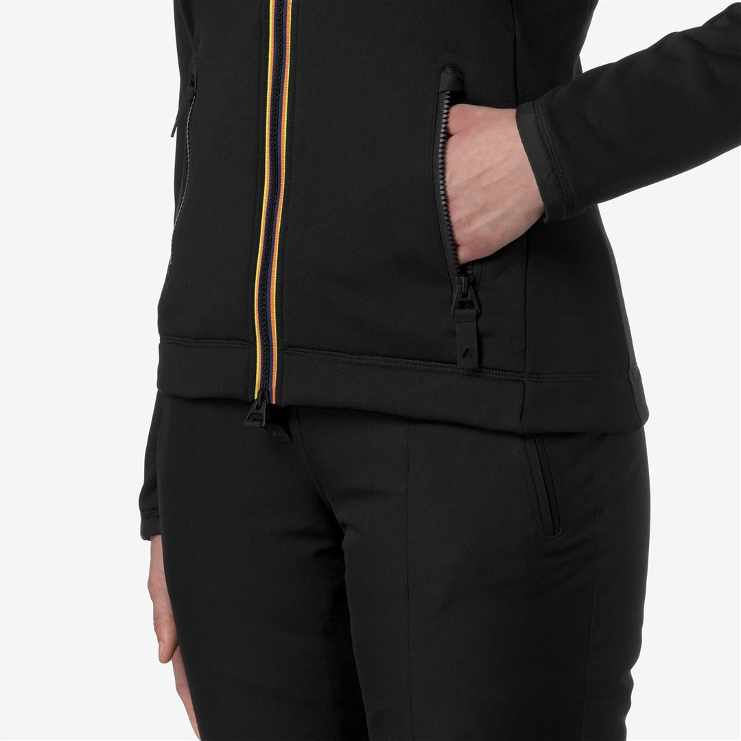 MARNAZ - Fleece - Jacket - WOMAN - BLACK PURE