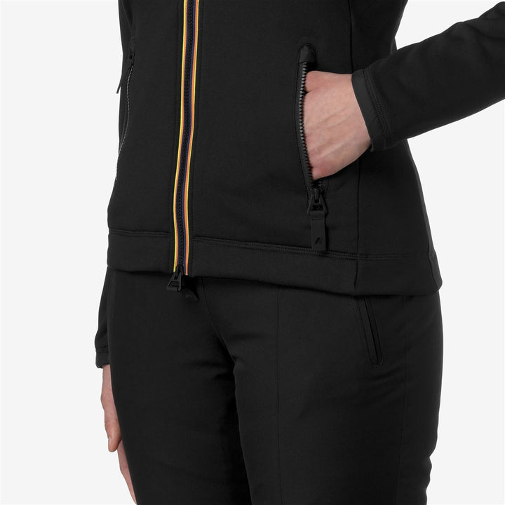 MARNAZ - Fleece - Jacket - WOMAN - BLACK PURE