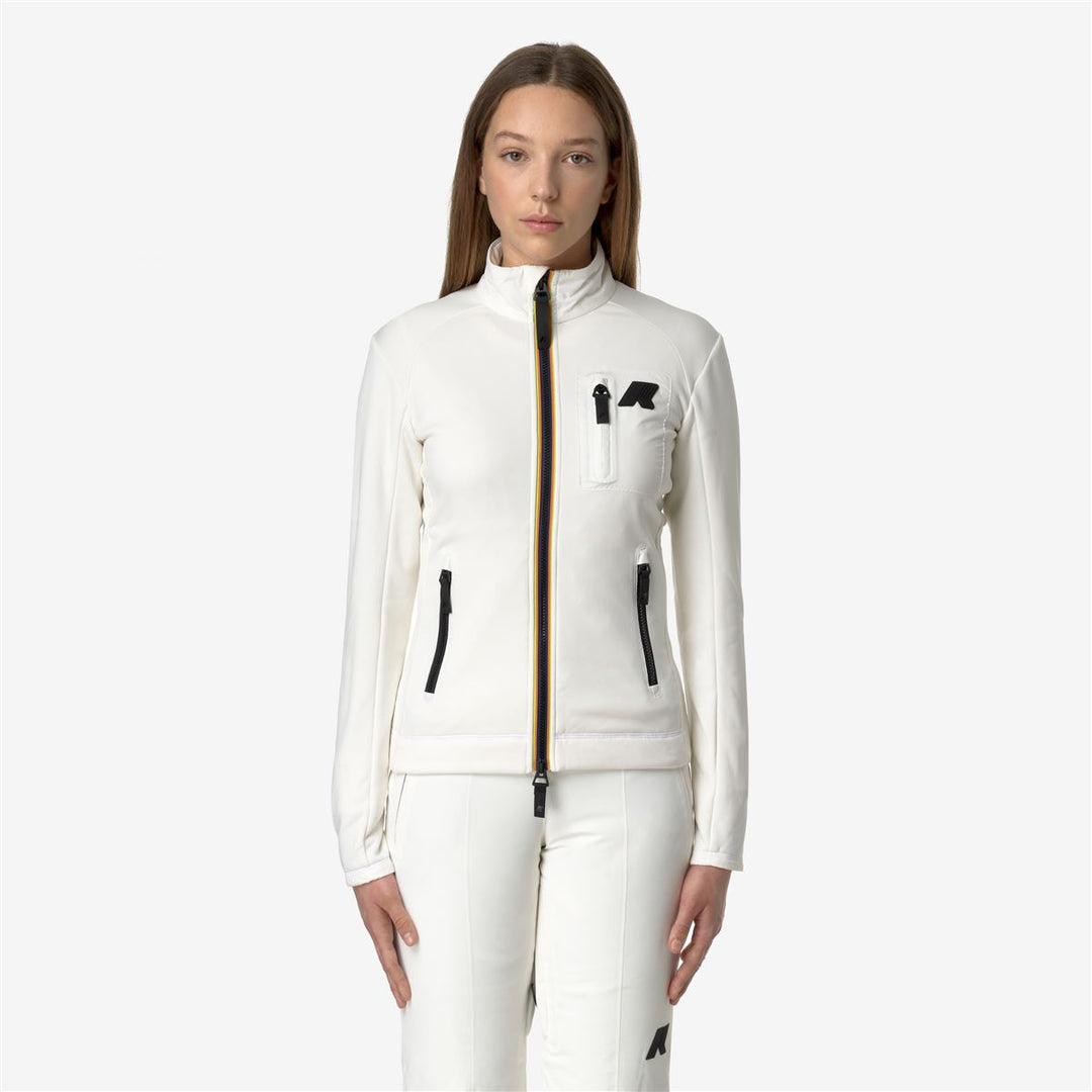 MARNAZ - Fleece - Jacket - WOMAN - WHITE GARDENIA