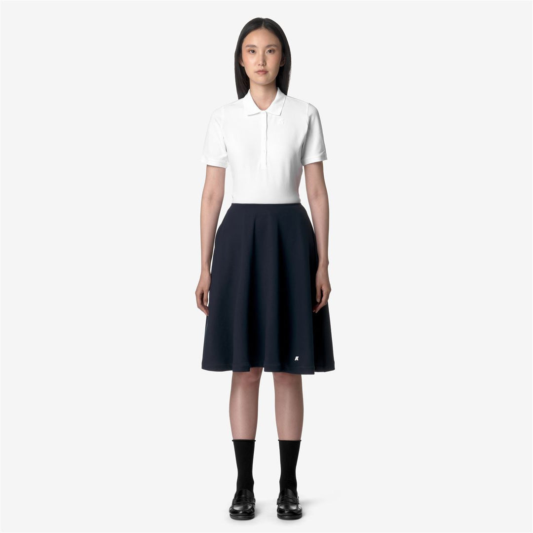 BERENIL LIGHT SPACER - Skirts - Longuette - WOMAN - BLUE DEPTH