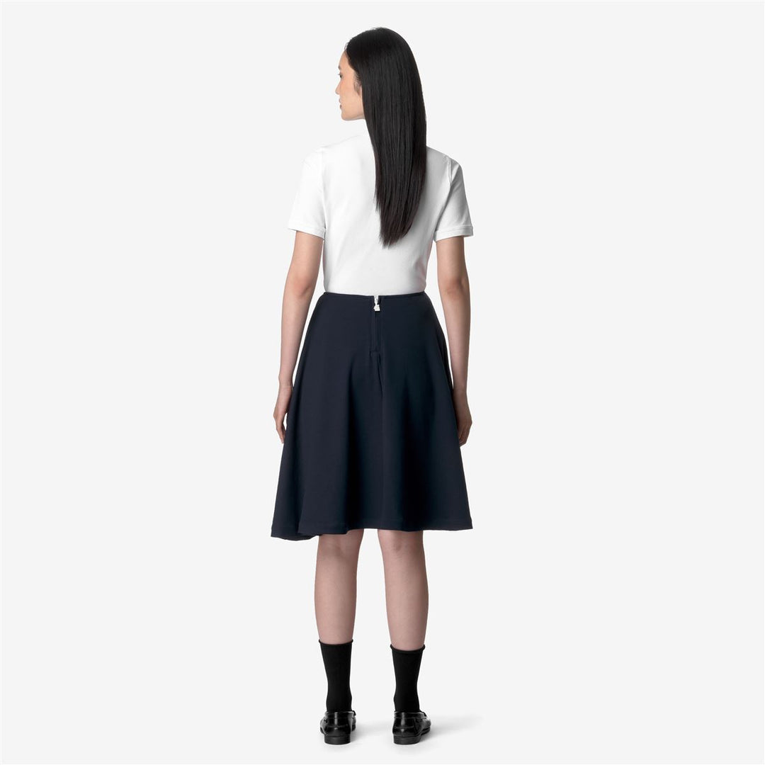 BERENIL LIGHT SPACER - Skirts - Longuette - WOMAN - BLUE DEPTH