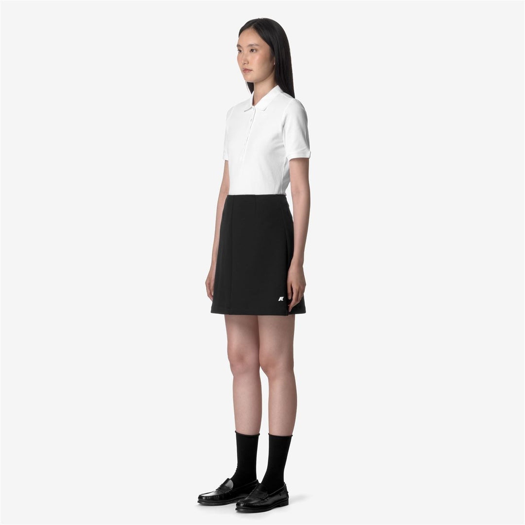 VITTY LIGHT SPACER - Skirts - Short - WOMAN - BLACK PURE