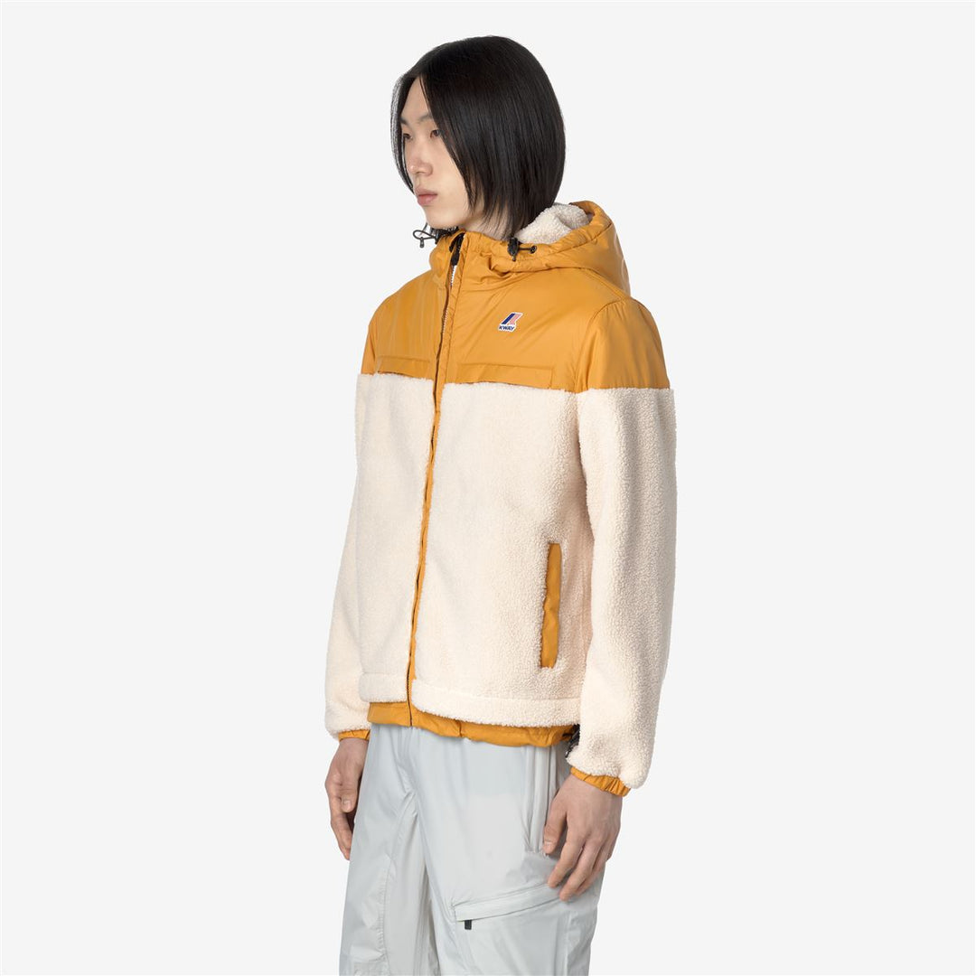 LE VRAI 3.0 JILDAZ ORSETTO - Fleece - Jacket - UNISEX - ECRU-YELLOW INCA