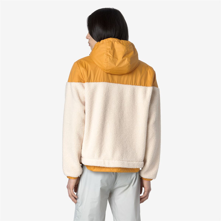 LE VRAI 3.0 JILDAZ ORSETTO - Fleece - Jacket - UNISEX - ECRU-YELLOW INCA