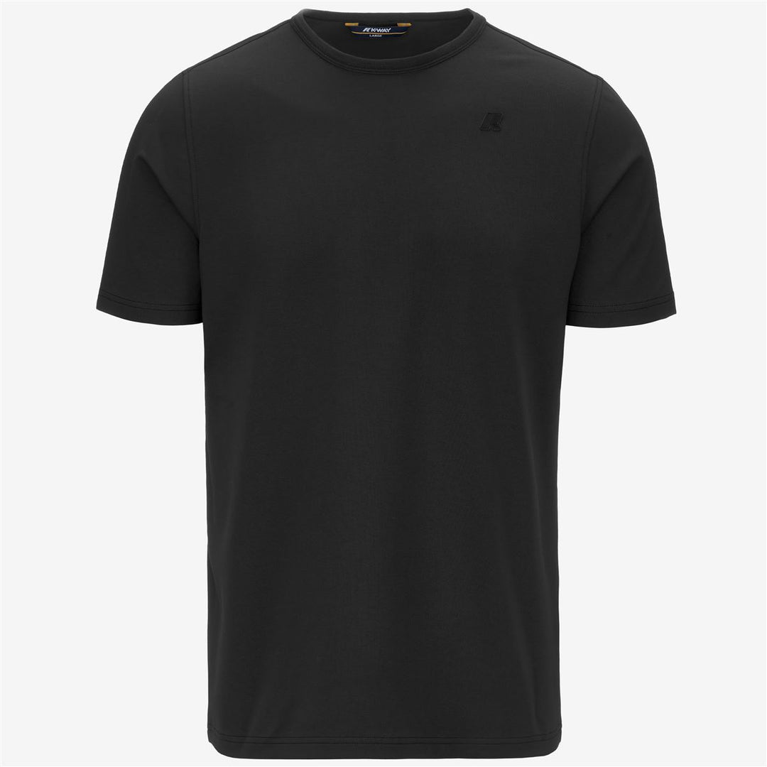 ADAME LIGHT STRETCH JERSEY - T-ShirtsTop - T-Shirt - MAN - BLACK PURE 01