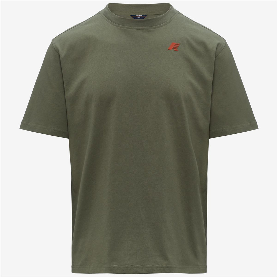 SOLO JERSEY WAVE - T-Shirt & Top - T-Shirt - Homme - Green Lichen 01